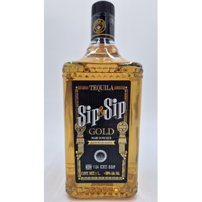 TEQUILA SIP&SIP GOLD / 38% / 1,0 L