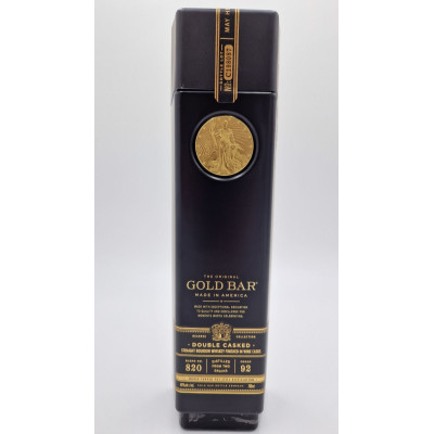 WHISKEY BOURBON THE ORIGINAL GOLD BAR BLACK DOUBLE CASKED / 46% / 0,7 L