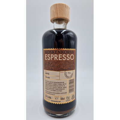 KOSKENKORVA ESPRESSO COFFEE LIKIER / 21% / 0,5 L