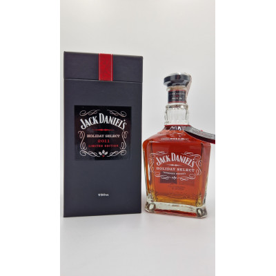 JACK DANIEL'S HOLIDAY SELECT 2011 LIMITED EDITION TENNESSEE WHISKEY / 50% / 0,75 L